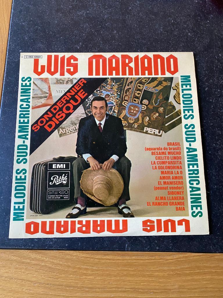 Vinyl 33T Louis Mariano, Enlèvement ou Envoi, Utilisé