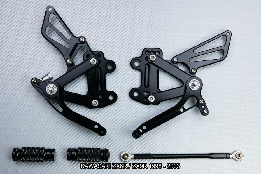 Commandes Reculées KAWASAKI ZX6R / ZX9R 1998 2003 2000 636, Motos, Enlèvement ou Envoi, Neuf