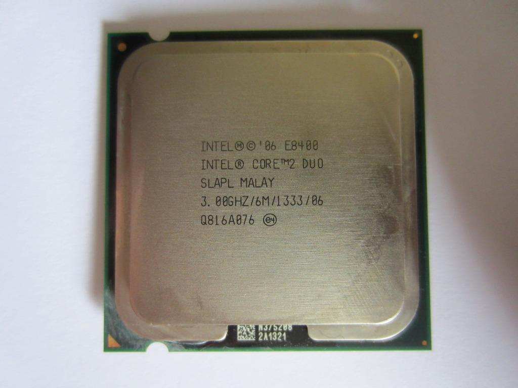 Intel Core 2 Duo E8400, Verzenden