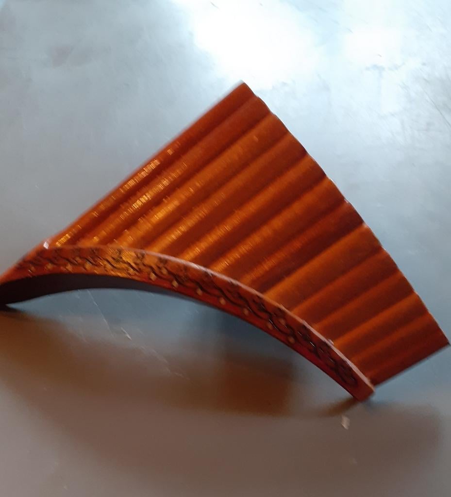 Flute de pan decorative en bois, Enlèvement ou Envoi, Comme neuf