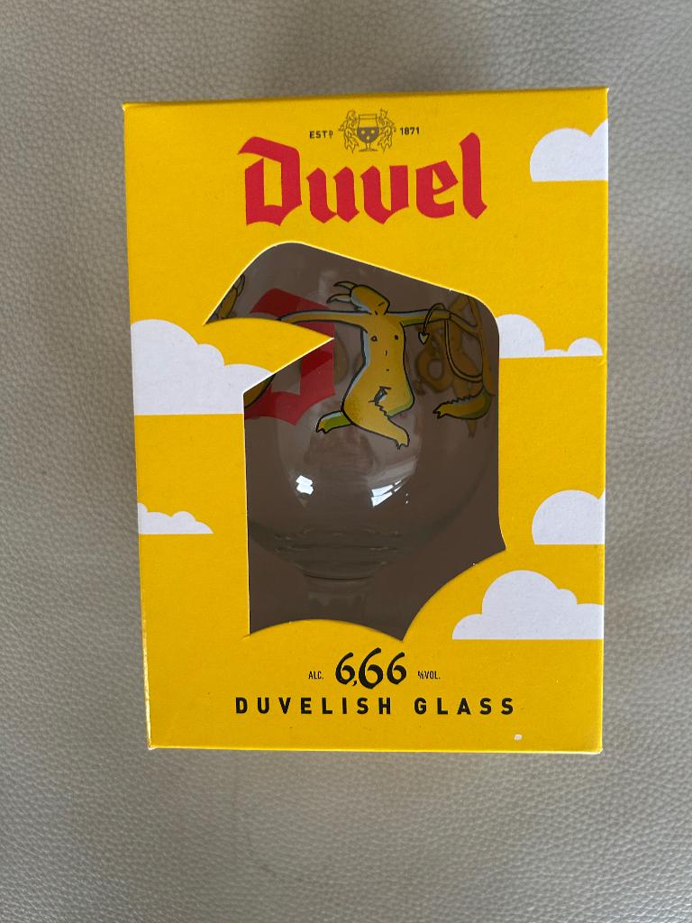 Glass Duvel 6.66 Nouveau, Enlèvement ou Envoi, Neuf, Verre à bière