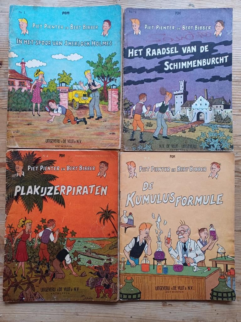 Bijna complete geniette reeks Piet Pienter en Bert Bibber, Boeken, Meerdere stripboeken, Ophalen of Verzenden, Zo goed als nieuw