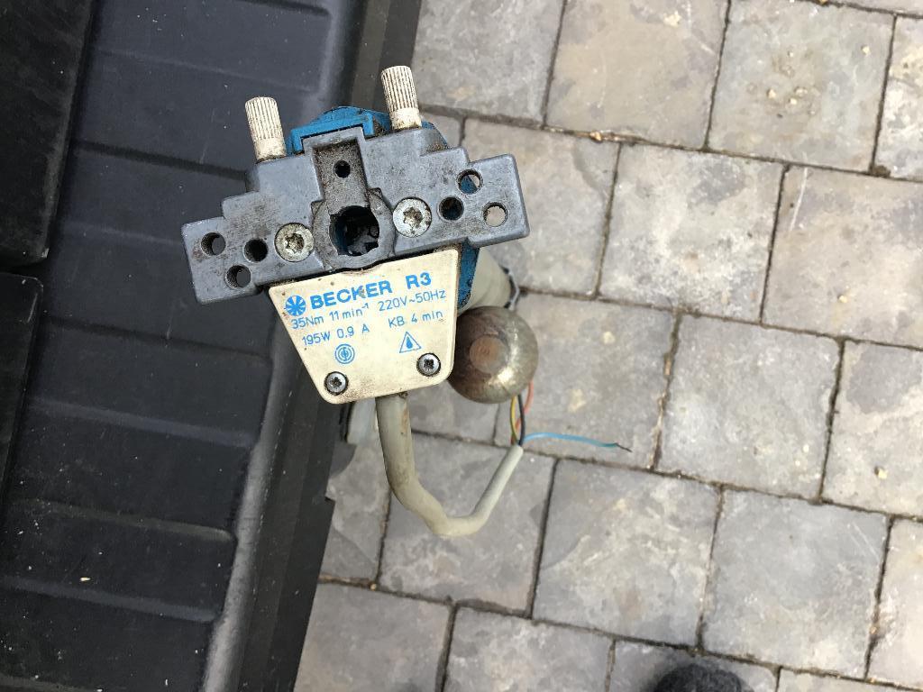 Buismotor, Enlèvement, Utilisé