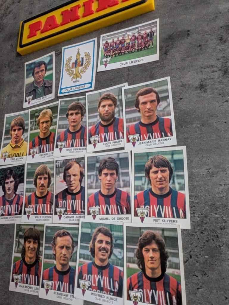 PANINI FOOTBALL 78 FC LUIK   17 STICKERS 1978 VOETBAL, Verzenden, Nieuw