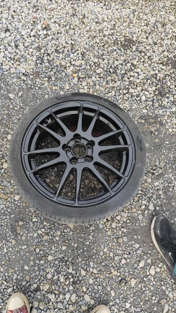 Jante 5 par 100, Gebruikt, Velg(en), 17 inch, All Season