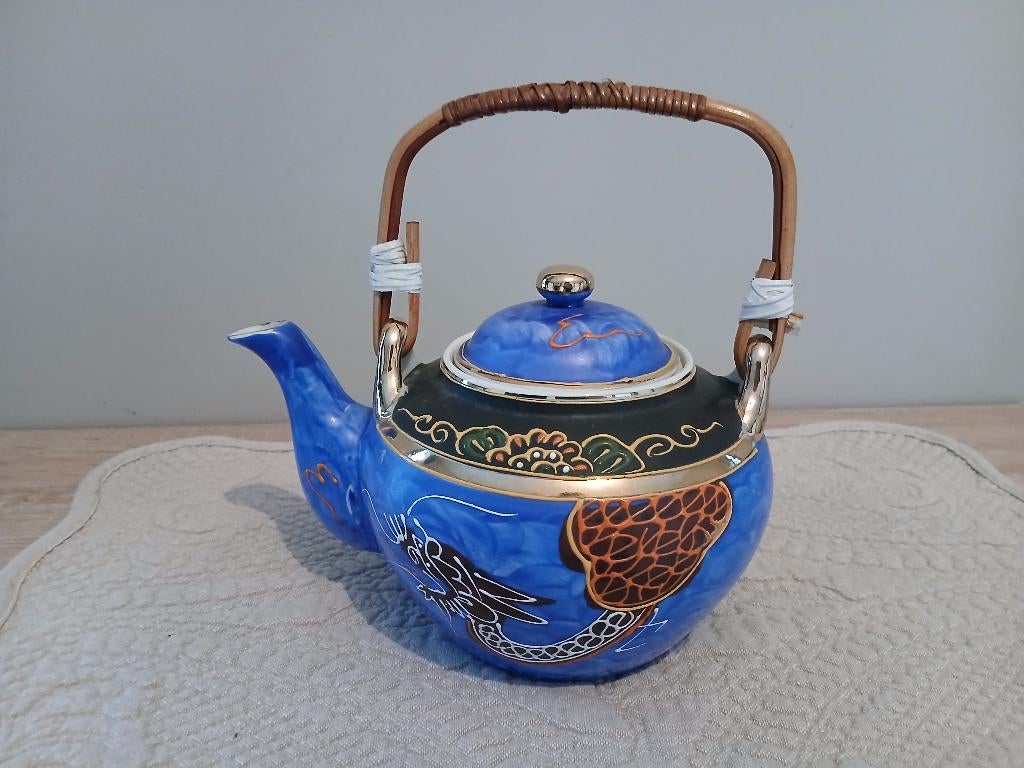 Chinese theepot, Ophalen, Gebruikt