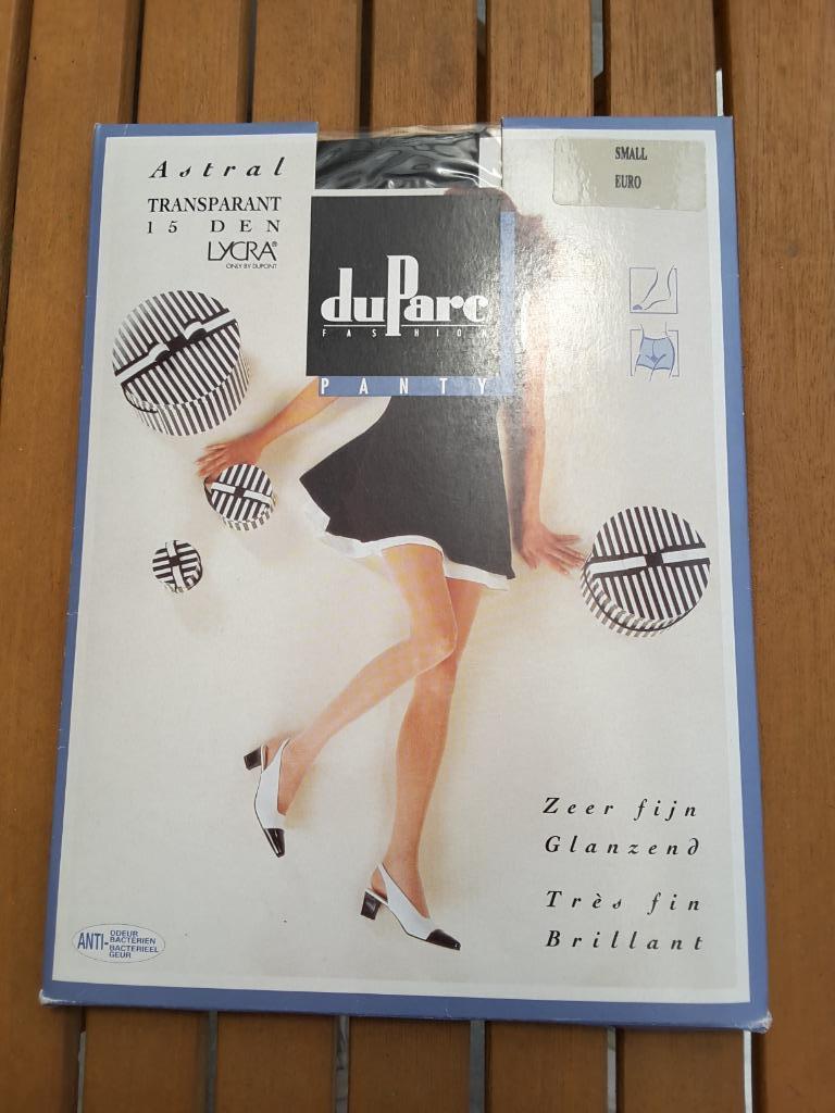 panty collant 15den duParc Astral transpar Small Euro marron, Enlèvement ou Envoi, Neuf, Brun, Panty