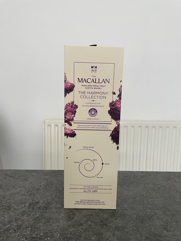 Macallan harmony guardian oak - travel exclusive, Ophalen of Verzenden, Zo goed als nieuw