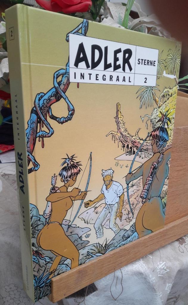 Adler integraal nr 2  Sterne, Boeken, Stripverhalen, Eén stripboek, Zo goed als nieuw, Verzenden, Rene sterne