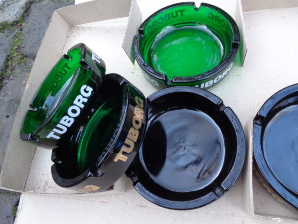 TUBORG asbakken , nieuw , nog in orig. doos, Enlèvement ou Envoi, Neuf, Autres types, Autres marques