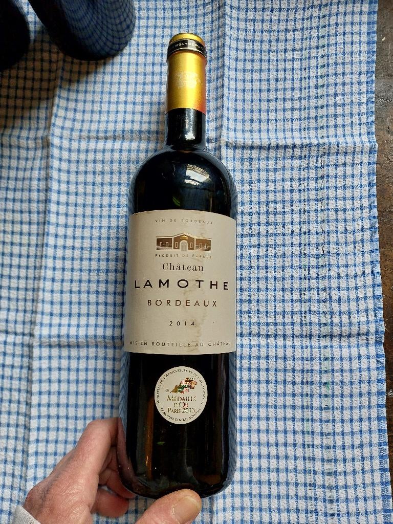 Chateau Lamotte 2014, Ophalen of Verzenden, Nieuw, Rode wijn