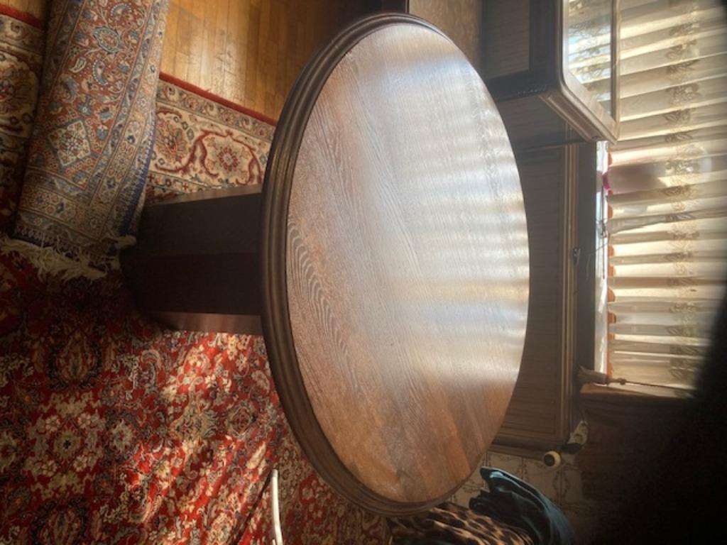 ronde tafel, Quatre personnes, Rond, Enlèvement, Utilisé