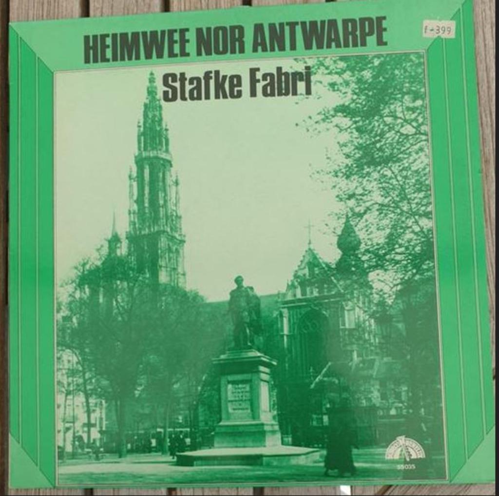 vinyl:  STAFKE FABRI - HEIMWEE NOR ANTWARPE (als nieuw), Ophalen of Verzenden, Levenslied of Smartlap, 1970 - 1979, Zo goed als nieuw