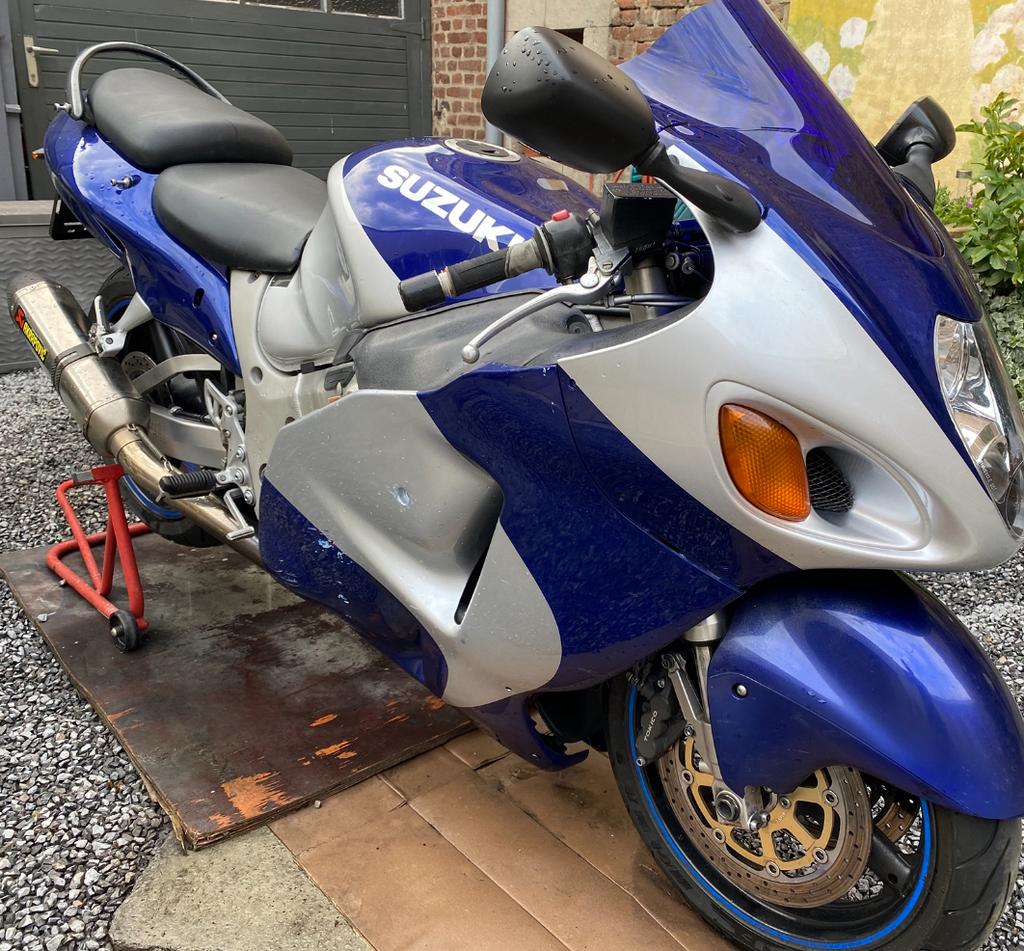 Suzuki gsx1300r hayabusa onderdelen, Ophalen