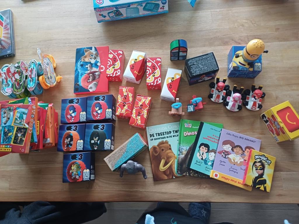 Mc donalds happy meal, Ophalen
