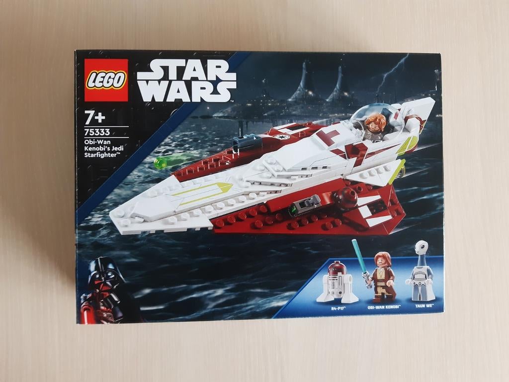 Lego Star Wars 75333 Obi-Wan Kenobi's Jedi Starfighter, Ophalen of Verzenden, Lego