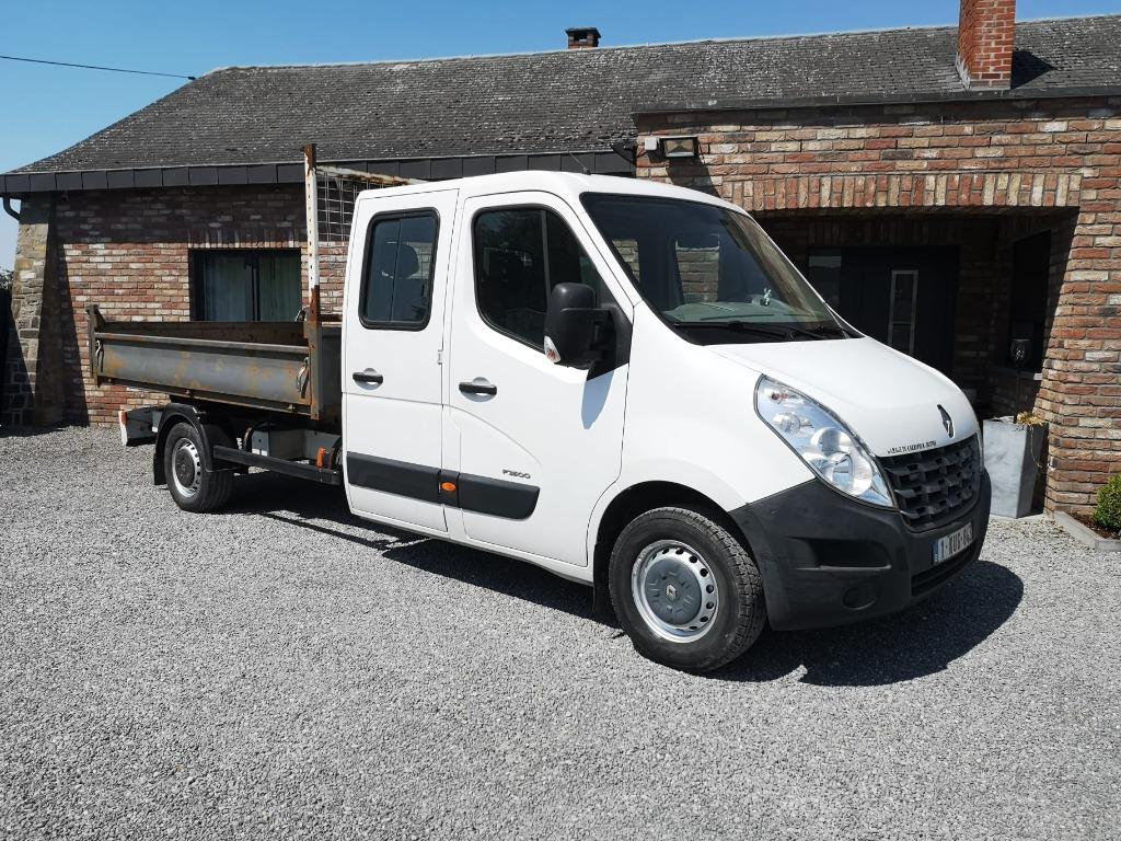 Renault Master 2.3D euro5 10/2012 Benne basculant - kipper, Zwart, Renault, Bedrijf, Elektrische ramen