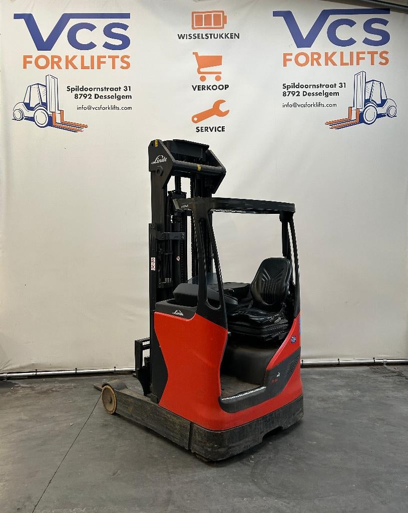 Elektrische reachtruck: 1,4 ton LINDE, Électrique, Enlèvement, 1000 à 2000 kg, Linde