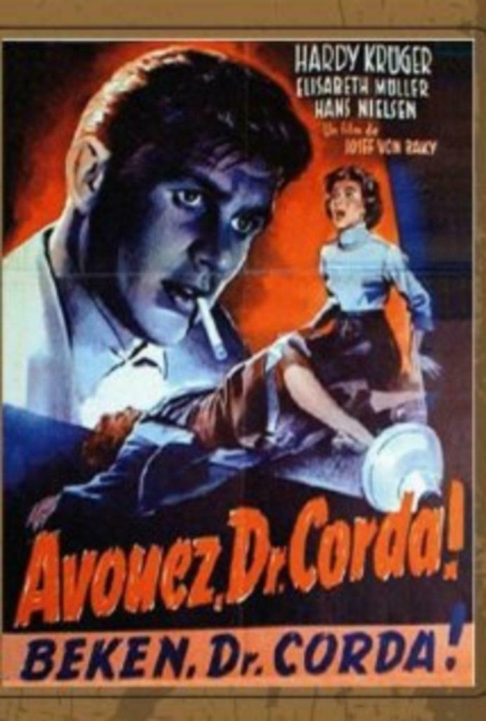 16mm speelfilm  -- Gestegen Sie Dr. Corda (1958), Ophalen of Verzenden, 16mm film