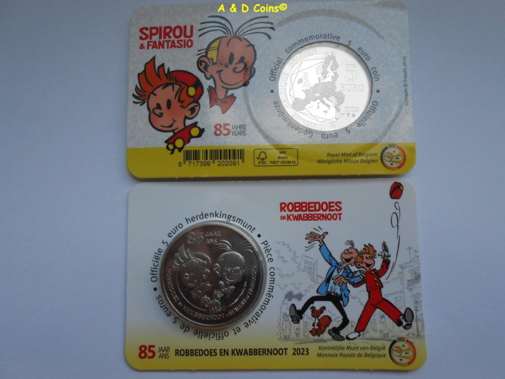 Belgie 5 euro coincard 2023, Postzegels en Munten, Ophalen of Verzenden, België, 5 euro, Losse munt