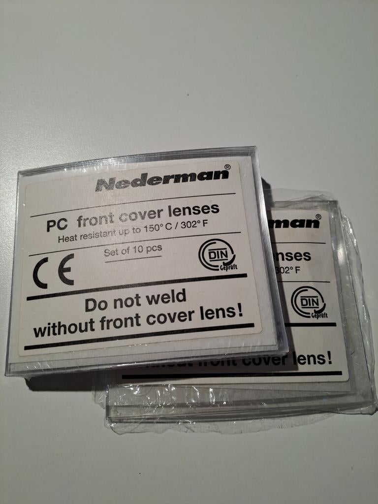 Nederman Polycarbonaat lenzen ( 150 C ), Ophalen of Verzenden, Nieuw