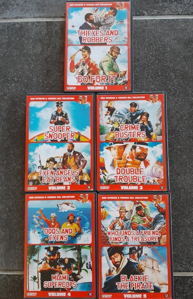 Bud Spencer & Terence Hill collection, volume 1 tem 5, Cd's en Dvd's, Dvd's | Klassiekers, 1960 tot 1980, Ophalen of Verzenden