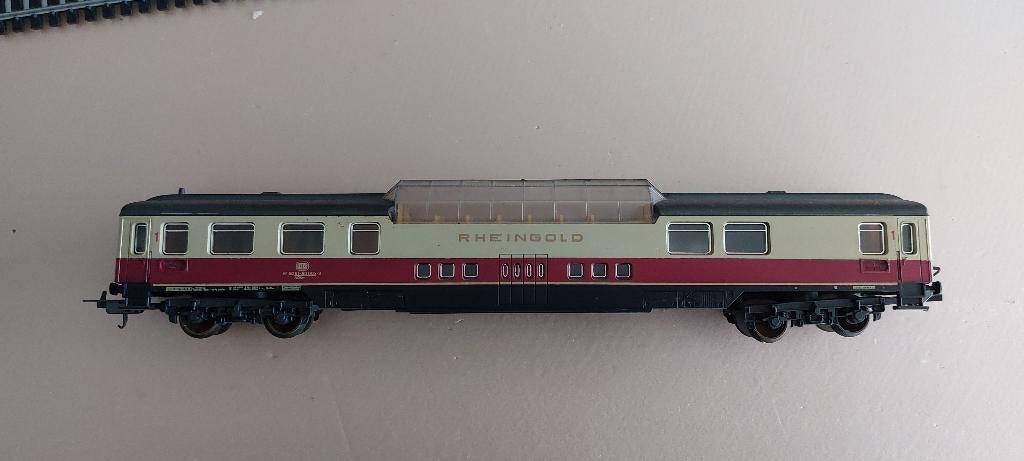 Lima L309549 1st Class Rheingold Panorama Car van de DB, Gebruikt, Gelijkstroom, Wagon, Ophalen of Verzenden