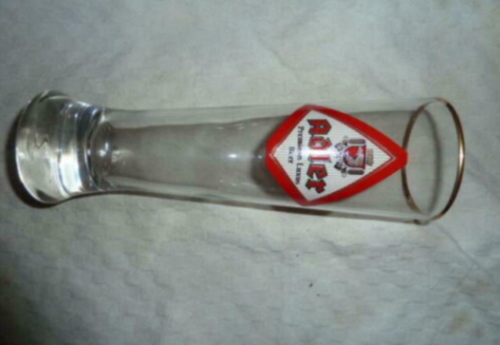 bier glas ADLER premium luxus beer Brouwerij Haacht, Ophalen of Verzenden, Nieuw, Bierglas