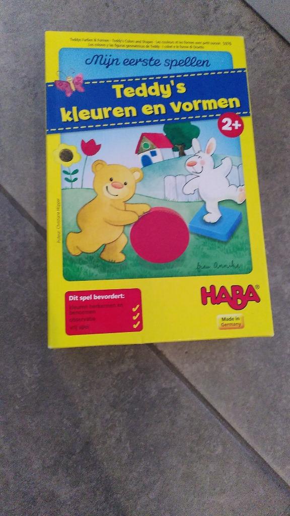 Haba Teddy's kleuren en vormen (mijn eerste spellen), Ophalen, Gebruikt, Taal en Lezen