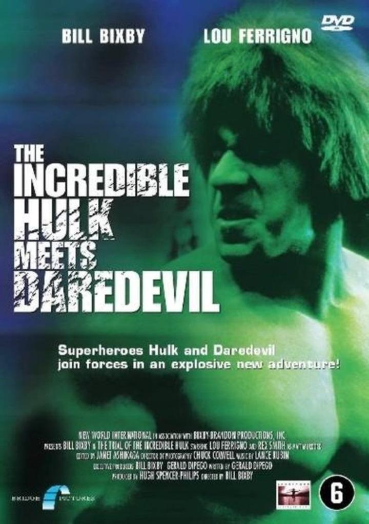 THE INCREDIBLE HULK MEETS DAREDEVIL, Cd's en Dvd's, Ophalen of Verzenden, Zo goed als nieuw