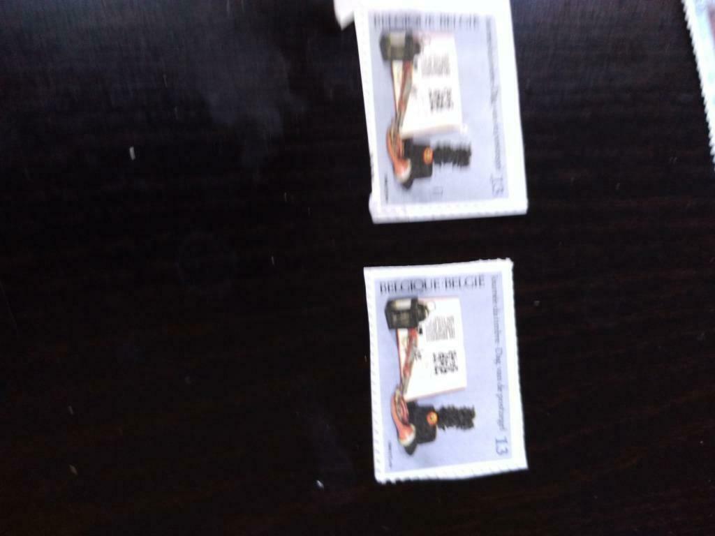 Belgie ongestempeld postzegel baby, Ophalen of Verzenden