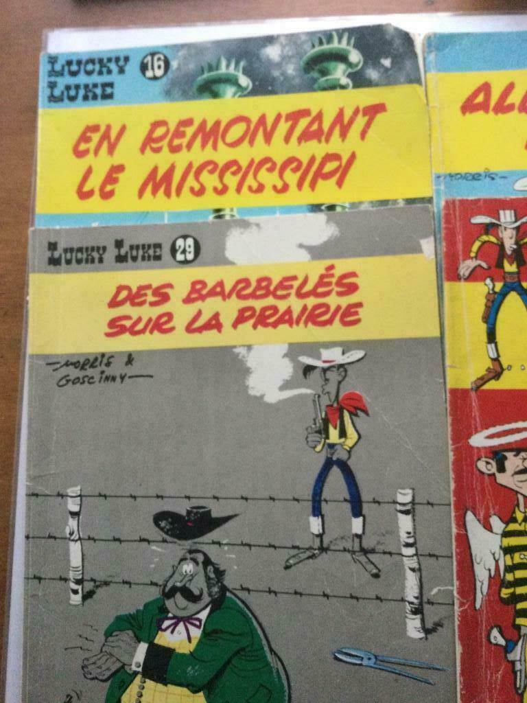 BD’ S de LUCKY LUKE. 8 différentes., Livres, Plusieurs BD, Enlèvement ou Envoi, Utilisé, Morris
