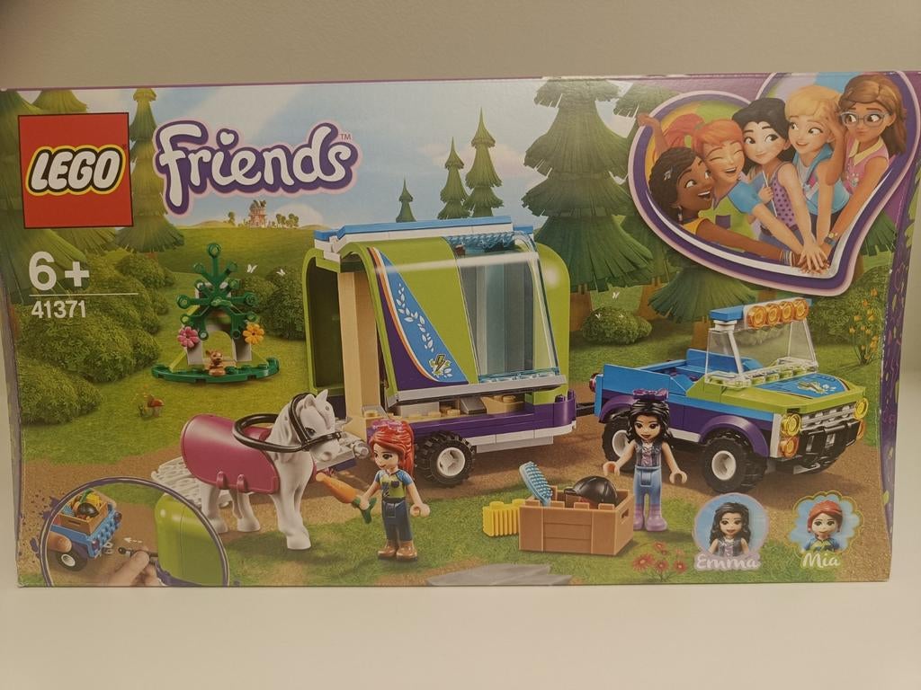 Lego 41372 Mia's paarden trailer, Enlèvement, Comme neuf, Ensemble complet, Lego