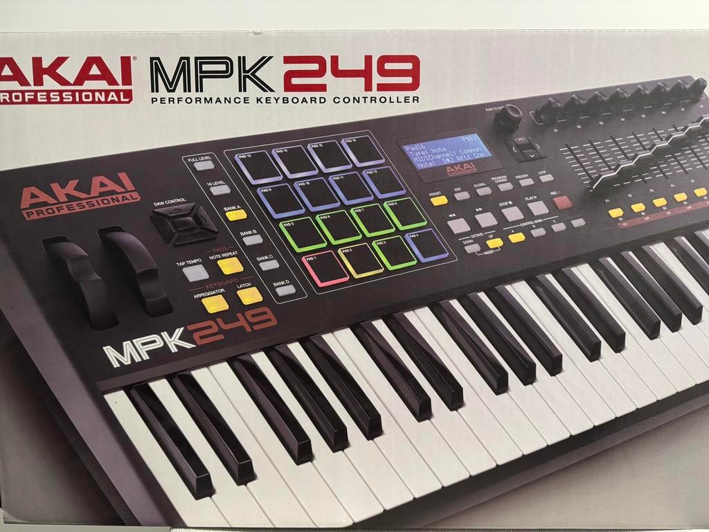 Clavier maitre midi AKAI MPK 249 (état neuf), Enlèvement, Comme neuf