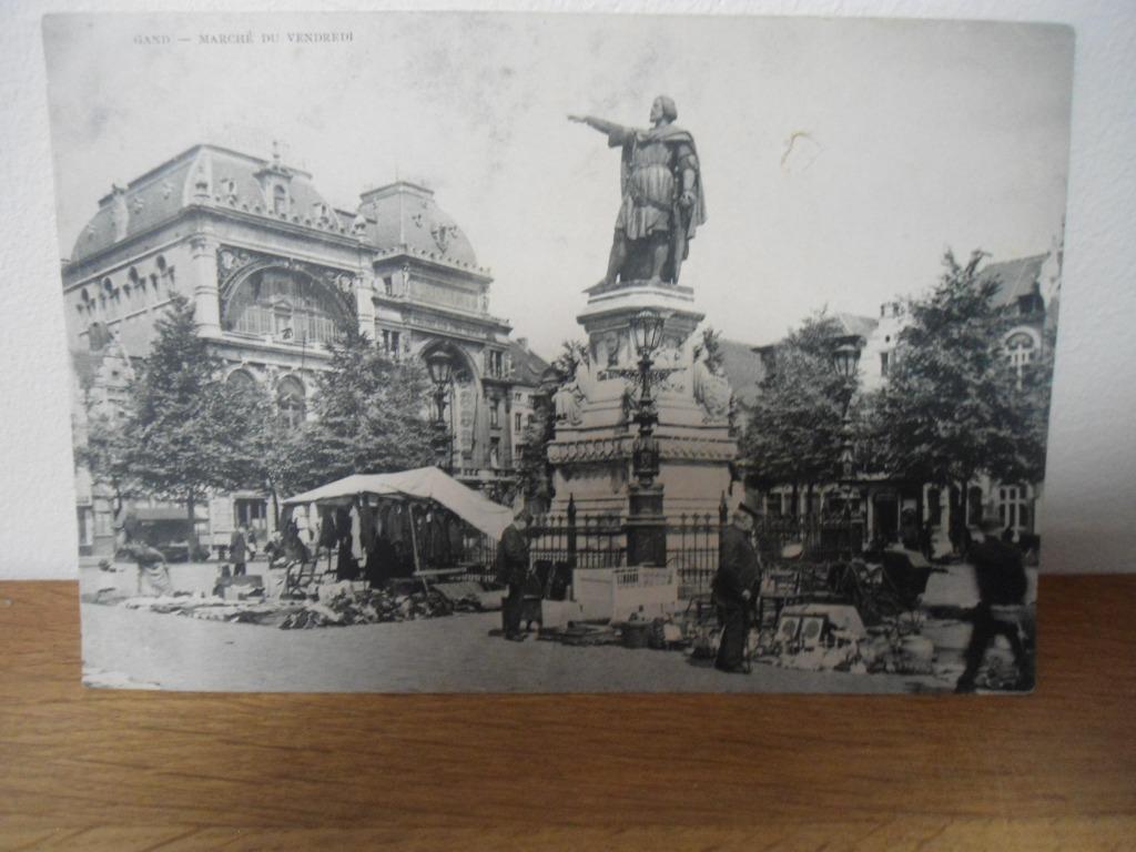 Mooie Oude Originele Foto (20 CM bij 14 CM) Gand Marc, Gebruikt, Foto, Ophalen of Verzenden, Voor 1940