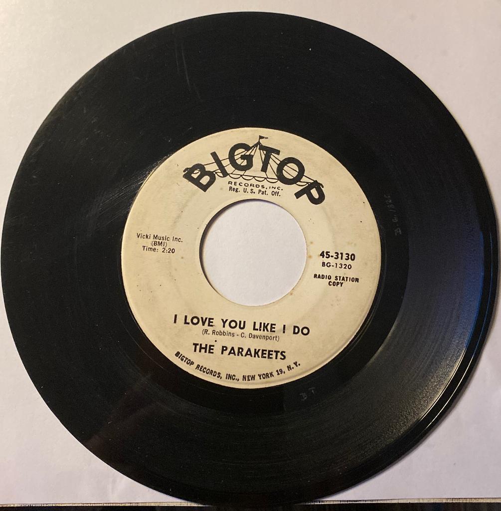 De parkieten die ik nu wil hebben Label Bigtop, Cd's en Dvd's, Vinyl | R&B en Soul, Gebruikt, Funk, 7 inch, Promo