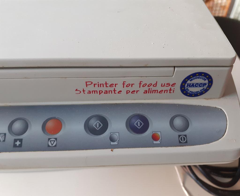 DERNIER PRIX URGENT Imprimante alimentaire PROFESSIONNELLE, Enlèvement, Utilisé, Boulangerie et Boucherie