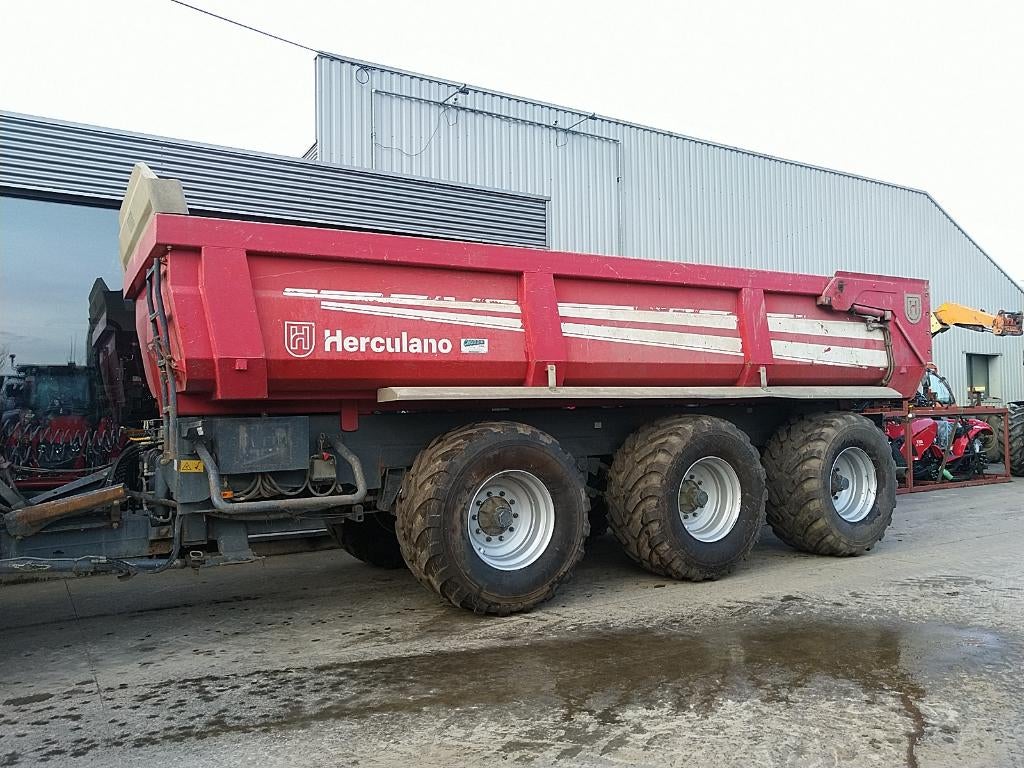 Occ.: Herculano dumper, Joskin16-24TRS, tractoren+ machines, Ophalen