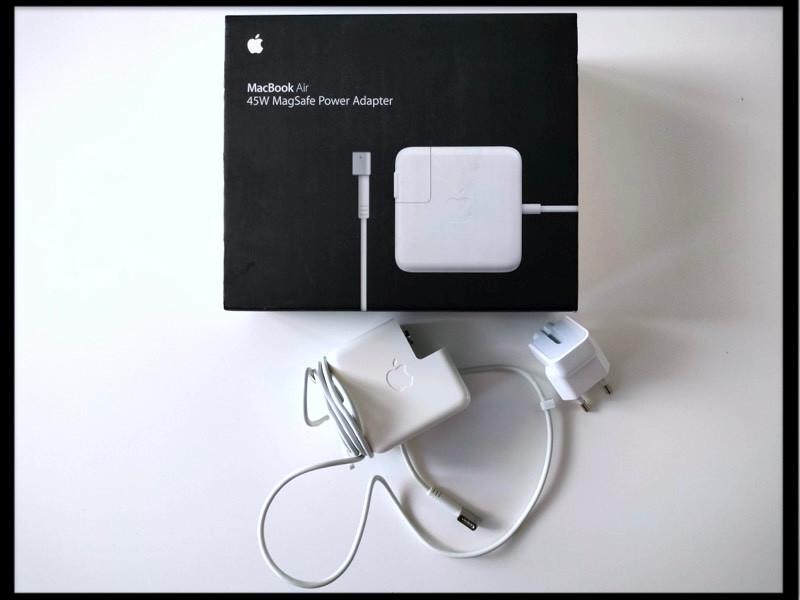 Macbook air 45W MagSafe Power Adaptater, Ophalen of Verzenden, Gebruikt, Apple