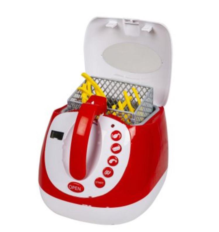 Speelgoed airfryer - friteuse met frietjes, Ophalen of Verzenden, Gebruikt, Kunststof, Speelkeuken-accessoire