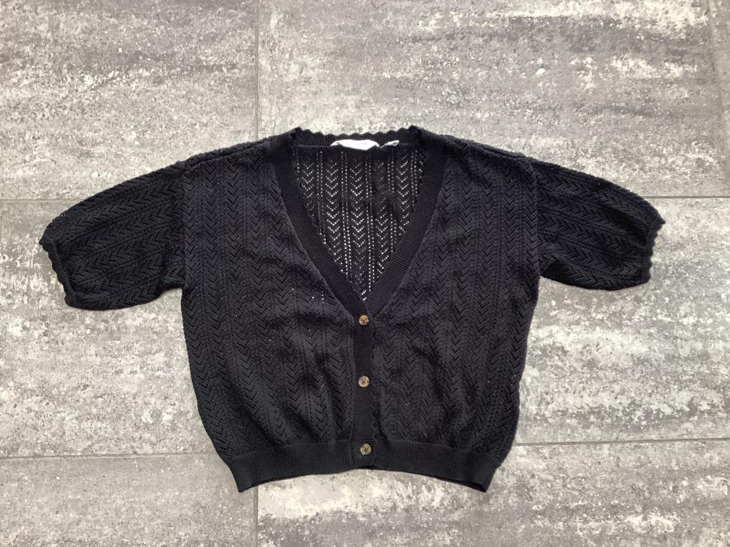 Gilet NafNaf 38/40 zwart, Kleding | Dames, Maat 38/40 (M), Zwart, Nieuw, Ophalen of Verzenden