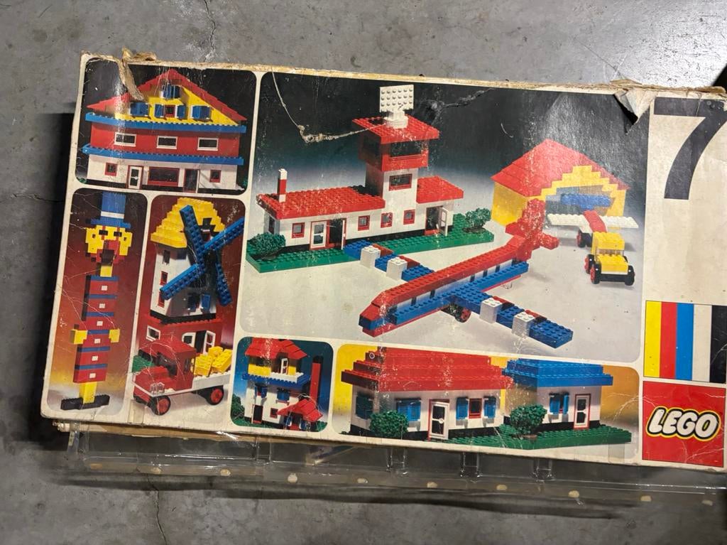 Lego van begin jaren 70, Enlèvement
