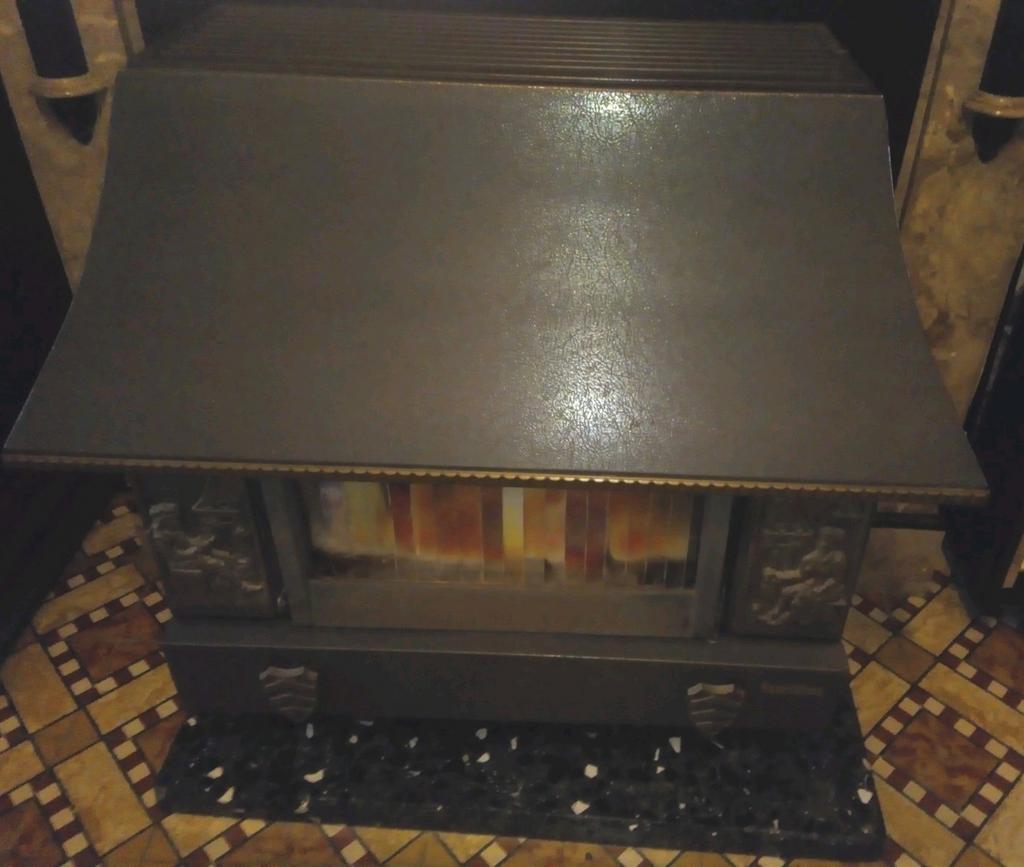 Convecteur à charbon Surdiac, Maison & Meubles, Enlèvement, Utilisé, Autoportant, Poêle à charbon