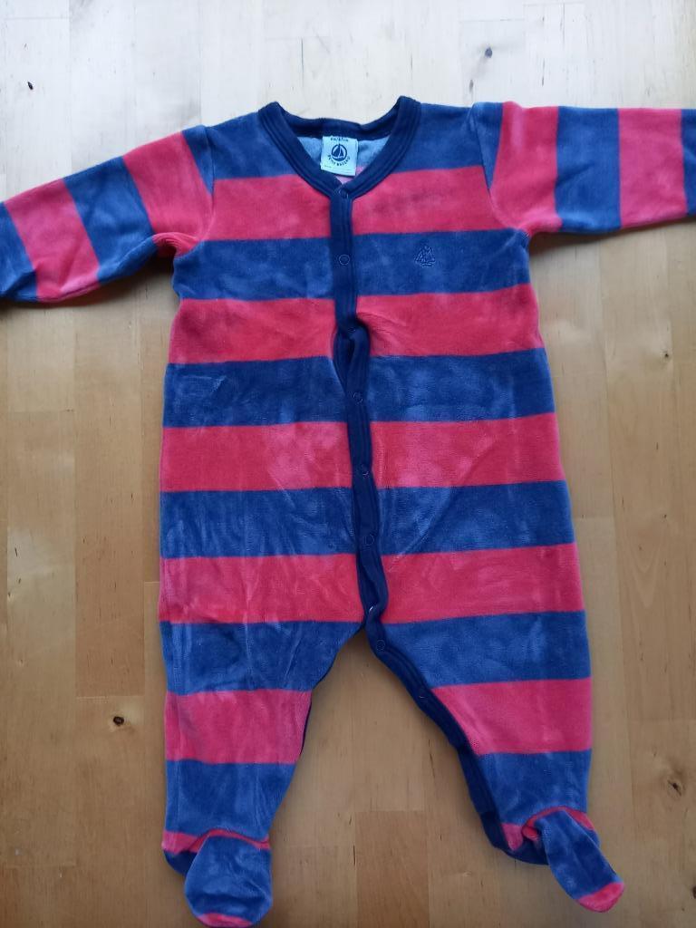 Nieuwstaat, warm zacht kruippakje petit bateau maat 68, Kinderen en Baby's, Nacht- of Onderkleding, Jongetje of Meisje, Ophalen of Verzenden