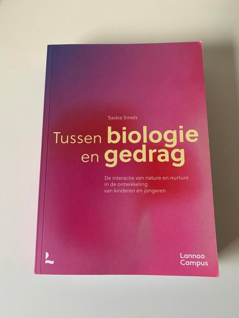 Saskia Smets - Handboek Biologie en Neurobiologie, Ophalen of Verzenden, Saskia Smets
