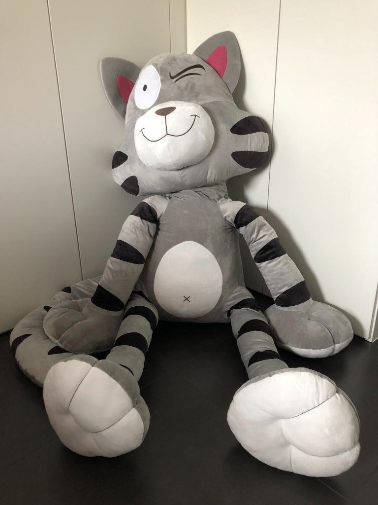Woody knuffel *Kat* - XXL (100cm) - nieuw, Ophalen, Nieuw