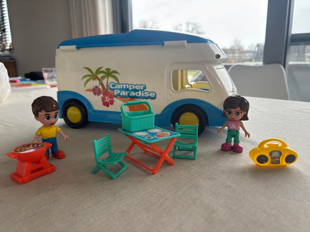 Speelgoed camper Paradise / mobilhome, Ophalen of Verzenden, Gebruikt