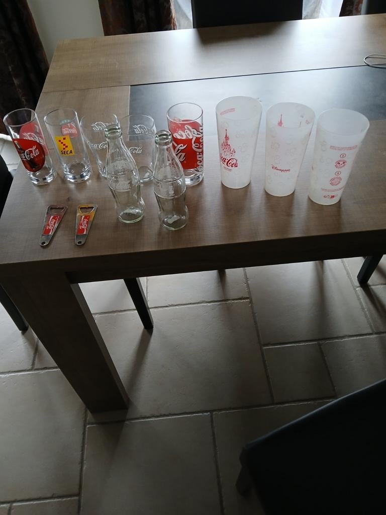 Lot d'articles Coca-Cola, Enlèvement ou Envoi, Comme neuf, Ustensile