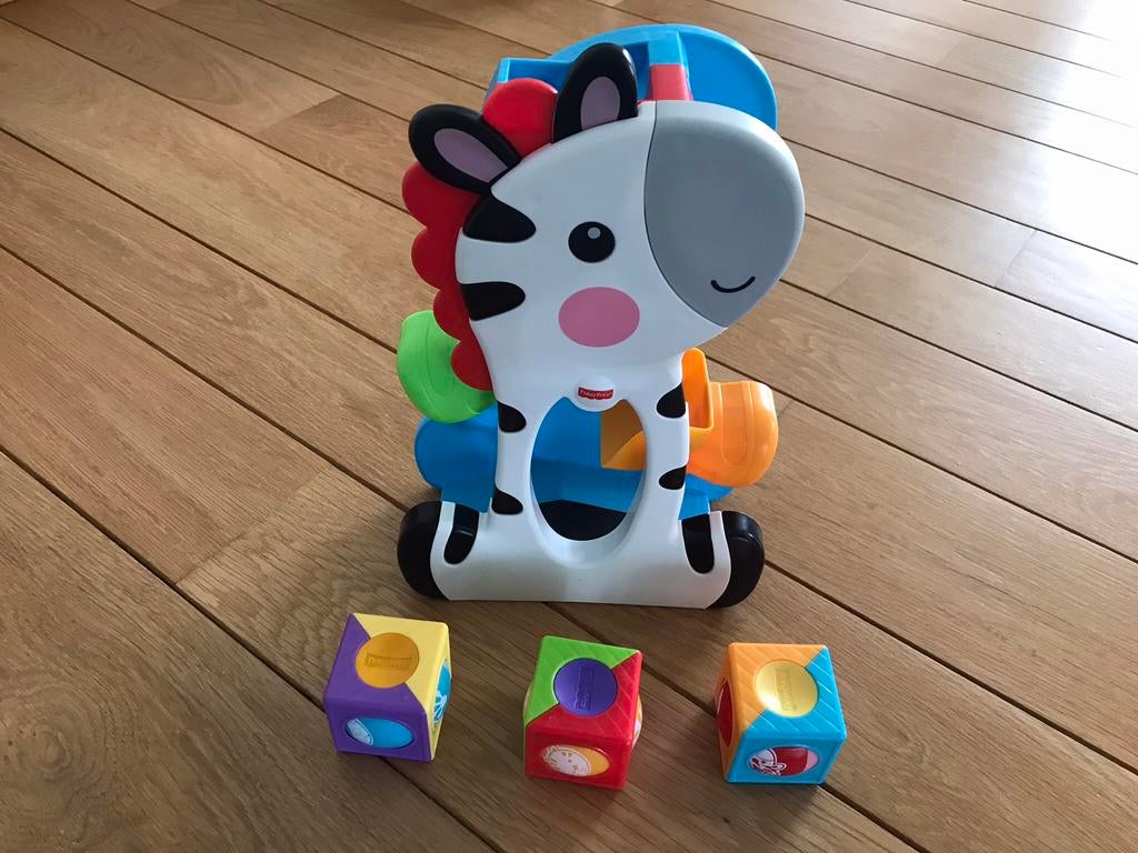 Zebra speelgoed Fisher Price, Ophalen, Zo goed als nieuw