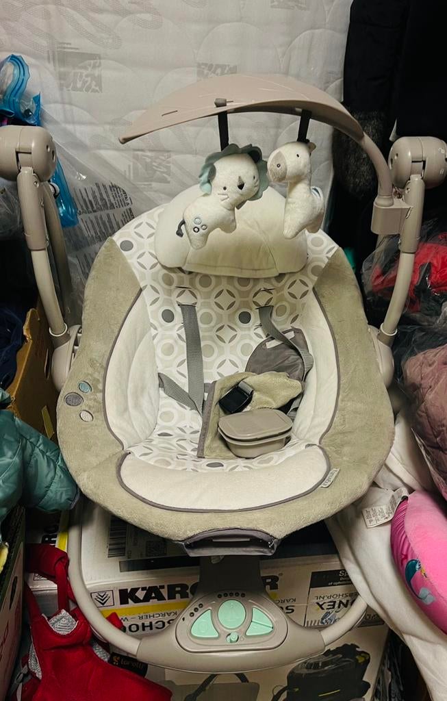 elektrische babyschommel, Kinderen en Baby's, Wipstoeltjes, Ophalen, Gebruikt